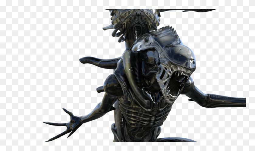 1920x1080 Статуя Ксеноморфа, Инопланетянин, Человек, Человек Hd Png Скачать