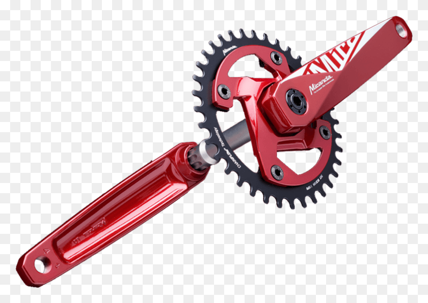 783x539 Xmod Miranda Bike Parts An Spiderless Crankset Bicycle, Tool, Scissors, Blade HD PNG Download