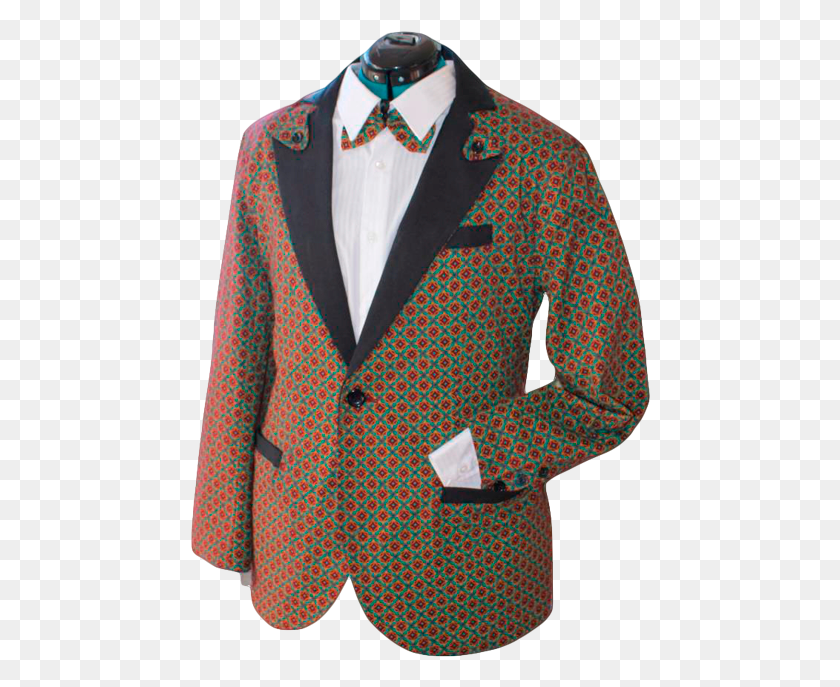 460x627 Xolani Mens Shweshwe Jacket With Linen Trim Formal Wear, Clothing, Apparel, Suit Descargar Hd Png