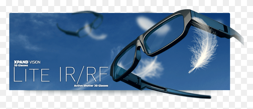 1064x415 Xpand 3D Glasses Lite Reflection, Солнцезащитные Очки, Аксессуары, Аксессуар Hd Png Скачать