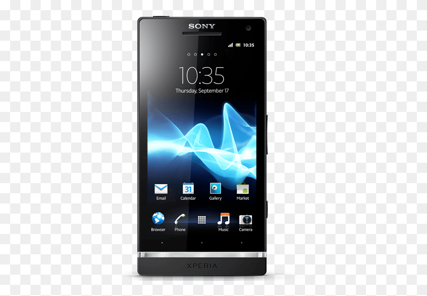 366x522 Xperia S Android Smartphone In Black Sony Xperia S, Phone, Electronics, Mobile Phone HD PNG Download