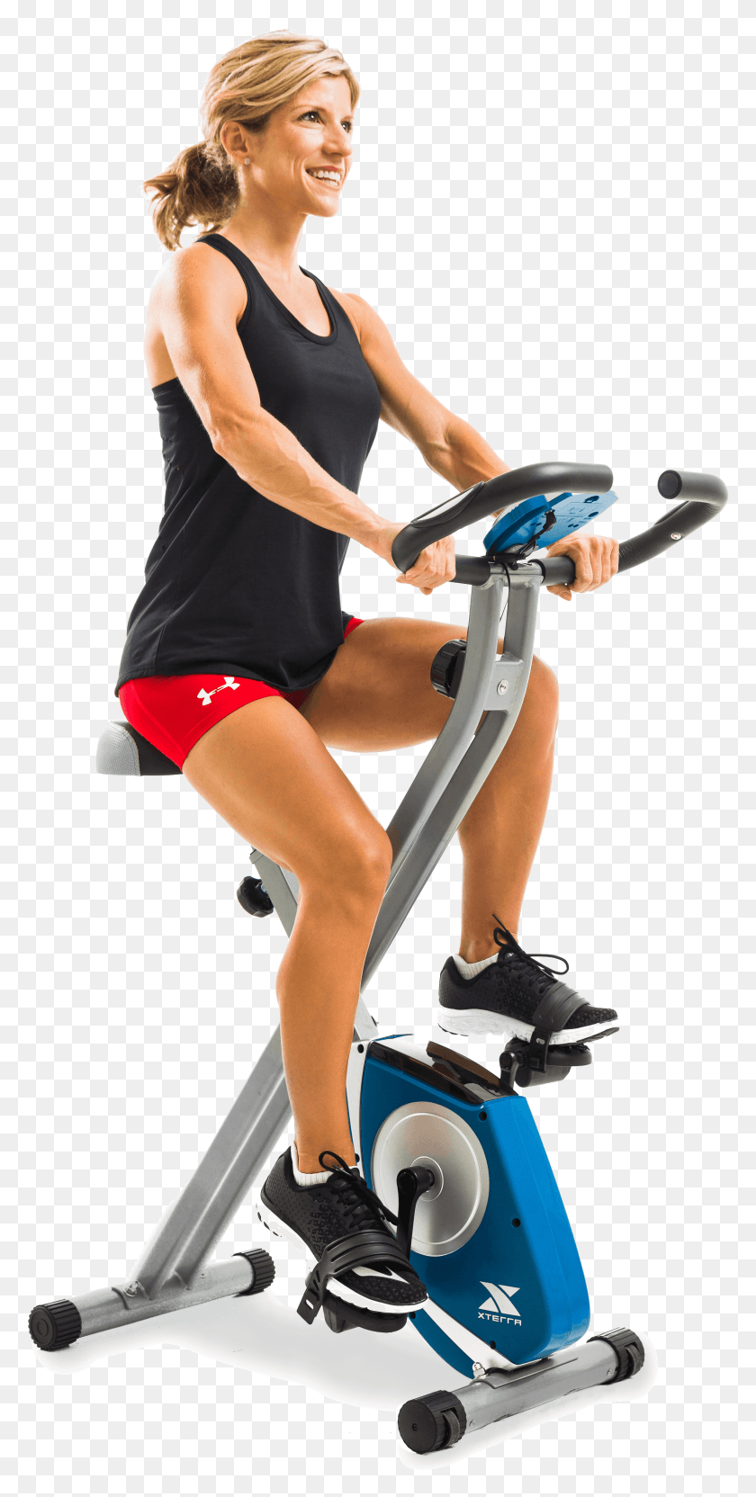 2265x4659 Xterra Fb150 Folding Bike Stationary Bicycle, Person, Human, Fitness HD PNG Download