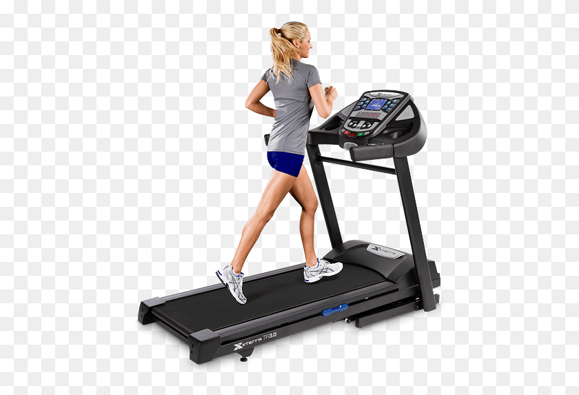 456x513 Xterra Treadmill Tr3, Person, Human, Machine HD PNG Download