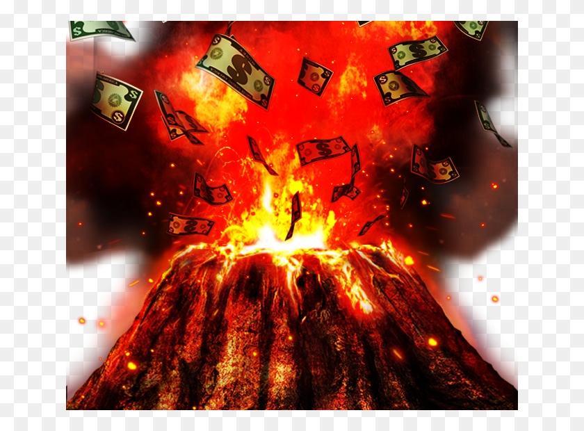 650x560 Xtreme Explosion Character Stratovolcano, Mountain, Outdoors, Nature HD PNG Download