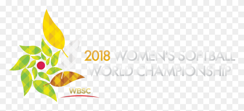 844x351 Xvi Women39s Softball World Championship Wbsc, Text, Plant, Logo HD PNG Download