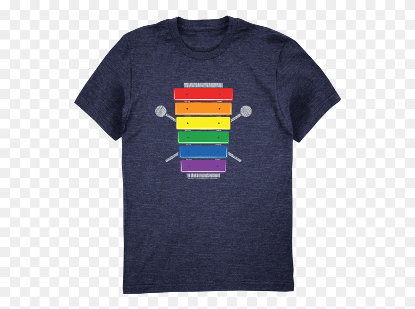 543x565 Xylophone Unisex Blended Tee Graphic Design, Clothing, Apparel, T-shirt HD PNG Download