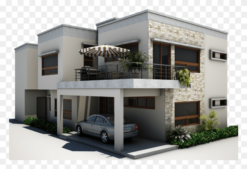 1025x678 Y Renders House, Car, Vehicle, Transportation HD PNG Download