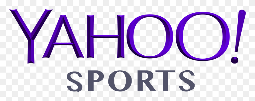 1260x444 Логотип Yahoo Sports Вектор Логотип Yahoo Sports, Текст, Алфавит, Символ Hd Png Скачать