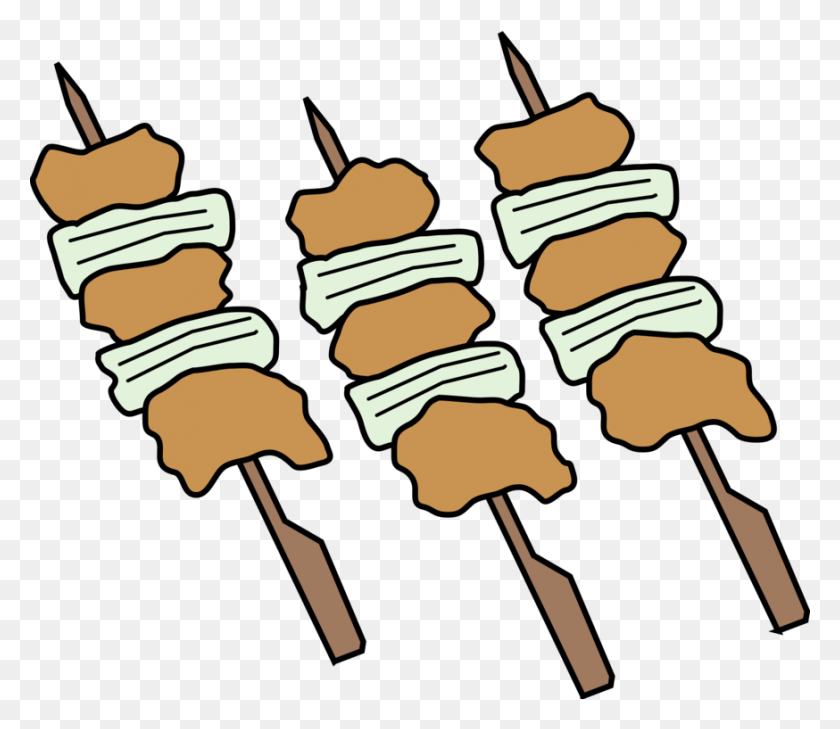874x750 Yakitori Barbecue Japanese Cuisine Ribs Grilling Yakitori Clipart, Sweets, Food, Confectionery HD PNG Download