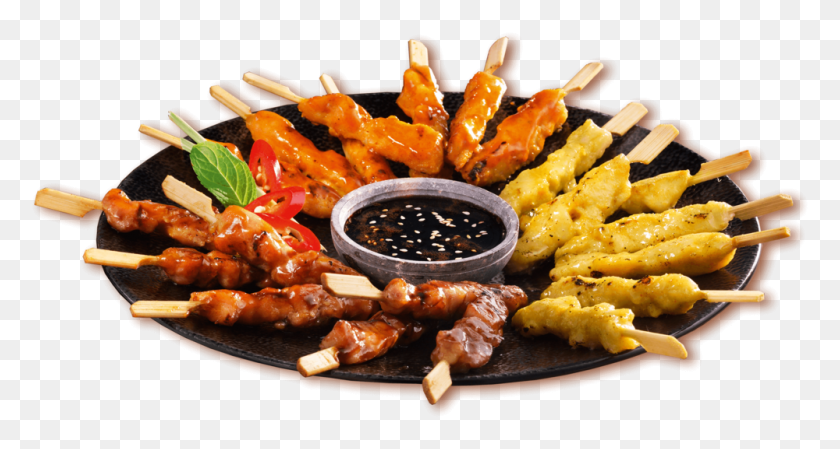 1000x500 Yakitori Party Pack Skewer, Food, Meal, Dish HD PNG Download