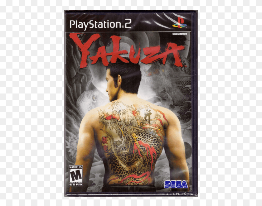 429x601 Yakuza Ps2 Cover, Skin, Tattoo, Person HD PNG Download