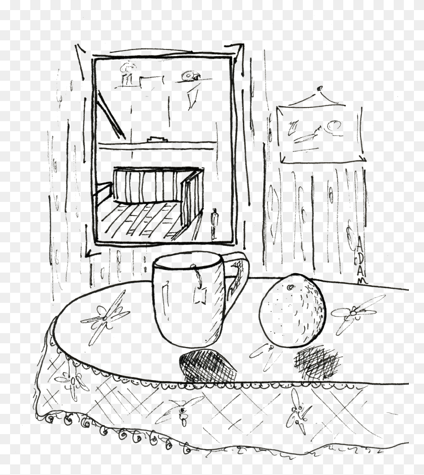 1675x1893 Png Изображение - Yale Daily News Sketch, Посудомоечная Машина, Бытовая Техника, Комната.