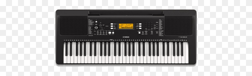474x194 Yamaha Psr E363 61 Key Touch Sensitive Portable Keyboard Keyboard Music, Electronics, Scoreboard HD PNG Download