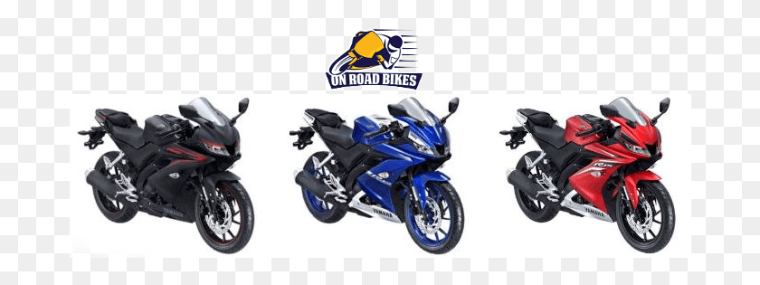 688x255 Yamaha R15 R15 New Colours 2019, Motorcycle, Vehicle, Transportation HD PNG Download