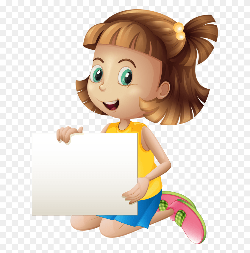 627x790 Yandeks Fotki Thinking Girl Cartoon, Toy, Bathroom, Room HD PNG Download