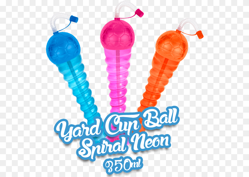 Yard Cup Ball Neon Granita Sticker PNG