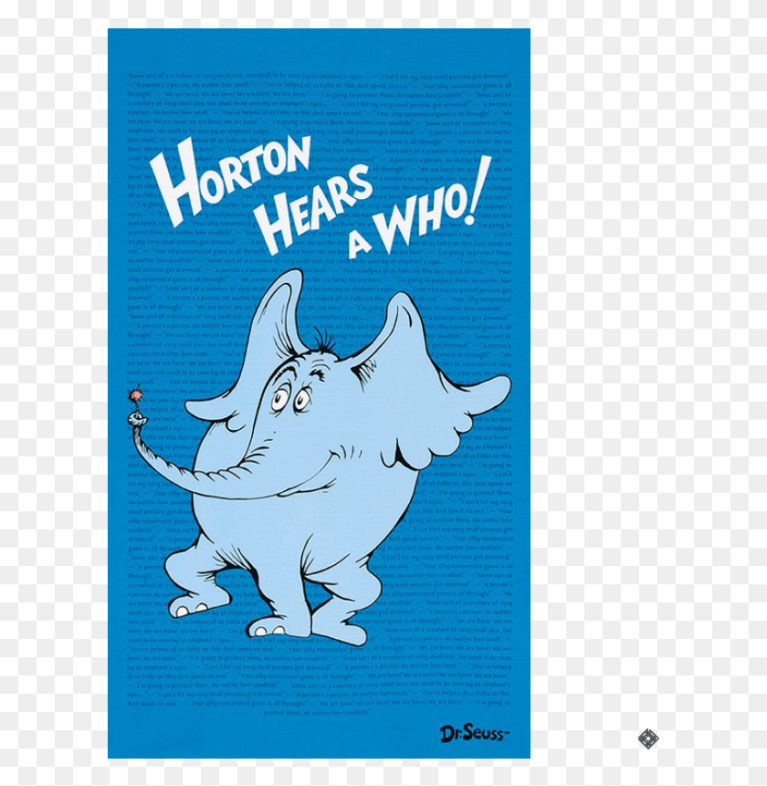 605x801 Yard Horton Character Panel From Horton Hears A Horton Hears A Who Book, Mammal, Animal, Wildlife HD PNG Download