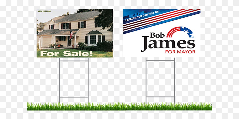650x360 Yard Signs Printing Real Estate Flyer, Grass, Plant, Field HD PNG Download