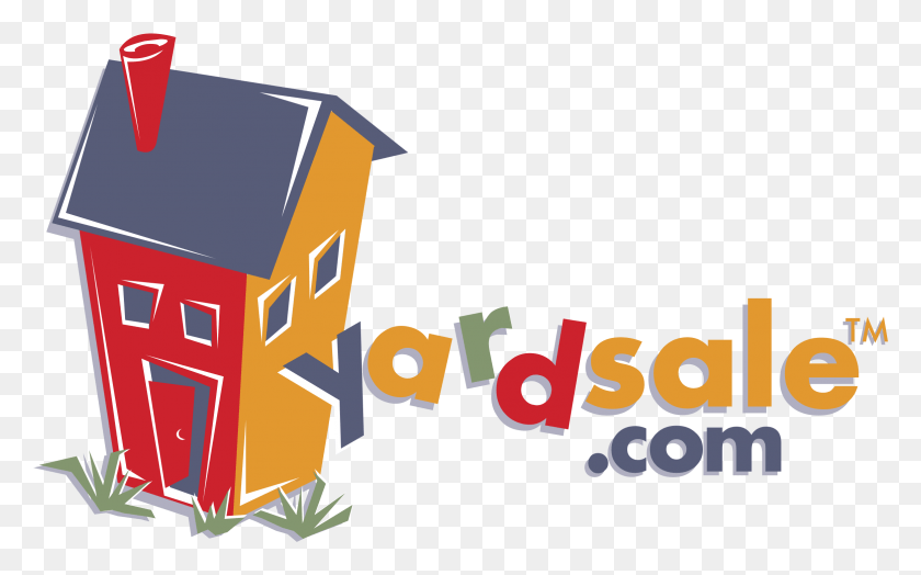 2331x1389 Yardsale Com Logo Transparent House, Text, Symbol, First Aid HD PNG Download