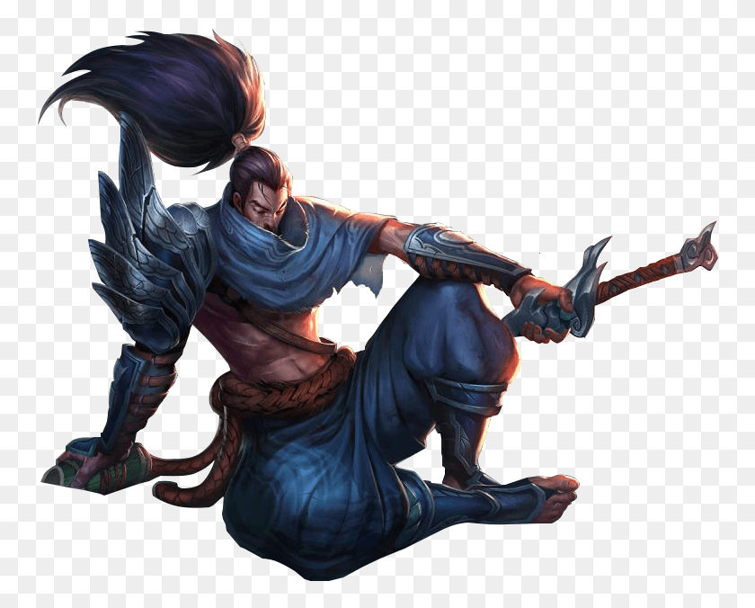 758x616 Yasuo League Of Legends Yasuo, Person, Human, Leisure Activities HD PNG Download
