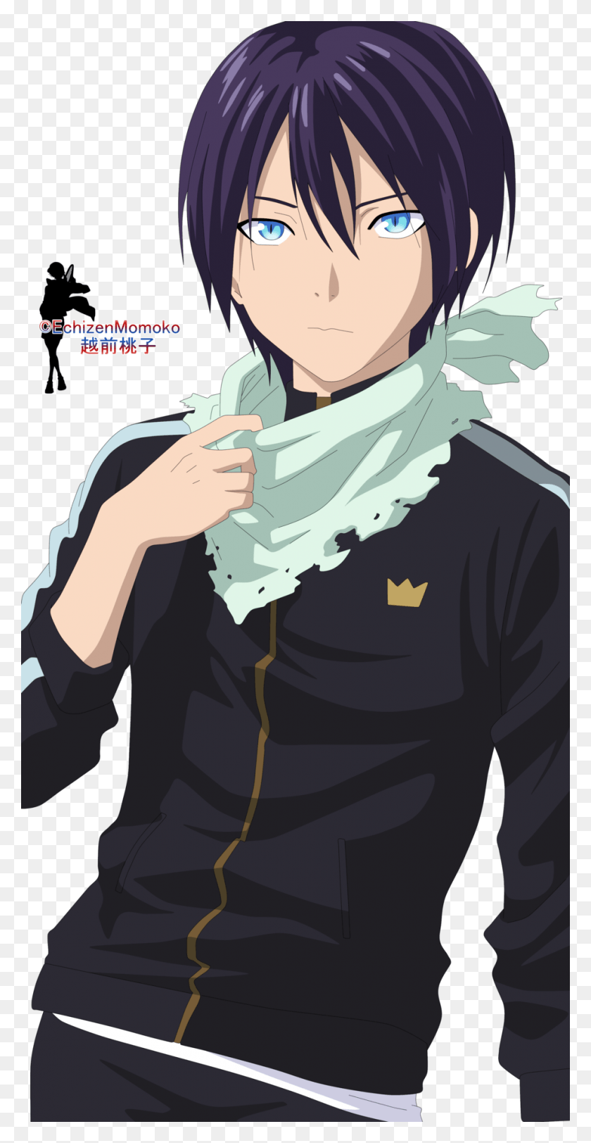 958x1920 Yato From Noragami Substation Commercial Poster Art Yato Render, Clothing, Apparel, Person HD PNG Download
