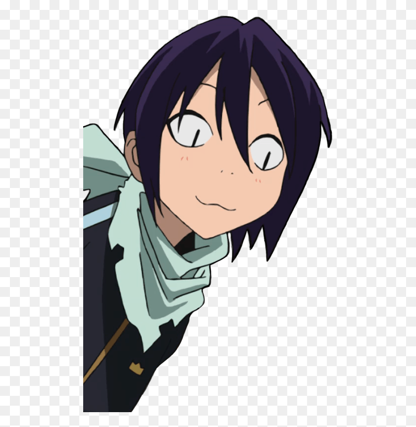 505x803 Yato Peeking Into Your Timeline Anime Funny Faces, Manga, Comics, Book HD PNG Download