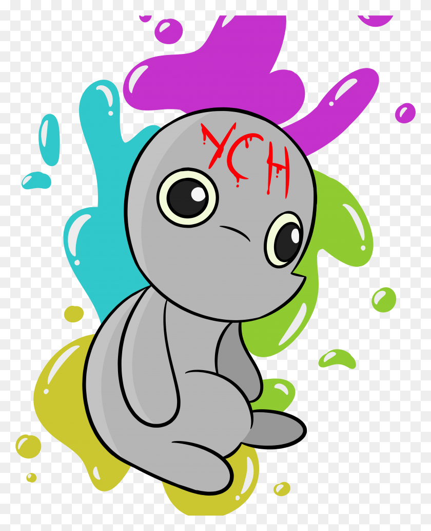 3974x4961 Ych Creepy Plushie Cartoon, Outdoors, Graphics HD PNG Download