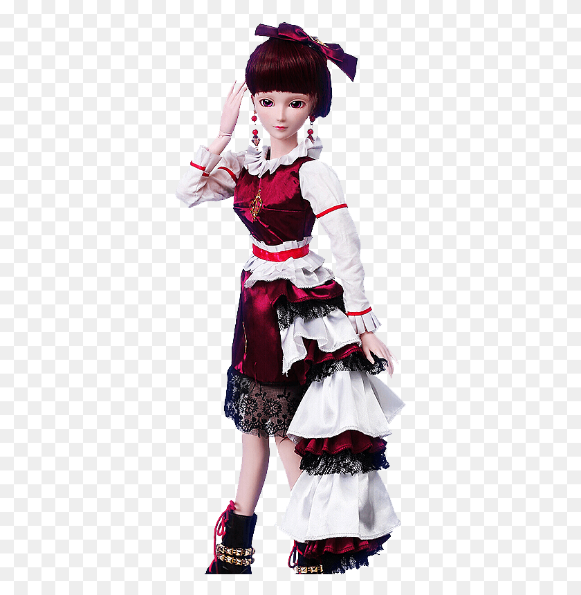 337x800 Ye Luo Li Doll Barbie Set Genuine Ice Princess Night Doll, Costume, Clothing, Apparel HD PNG Download
