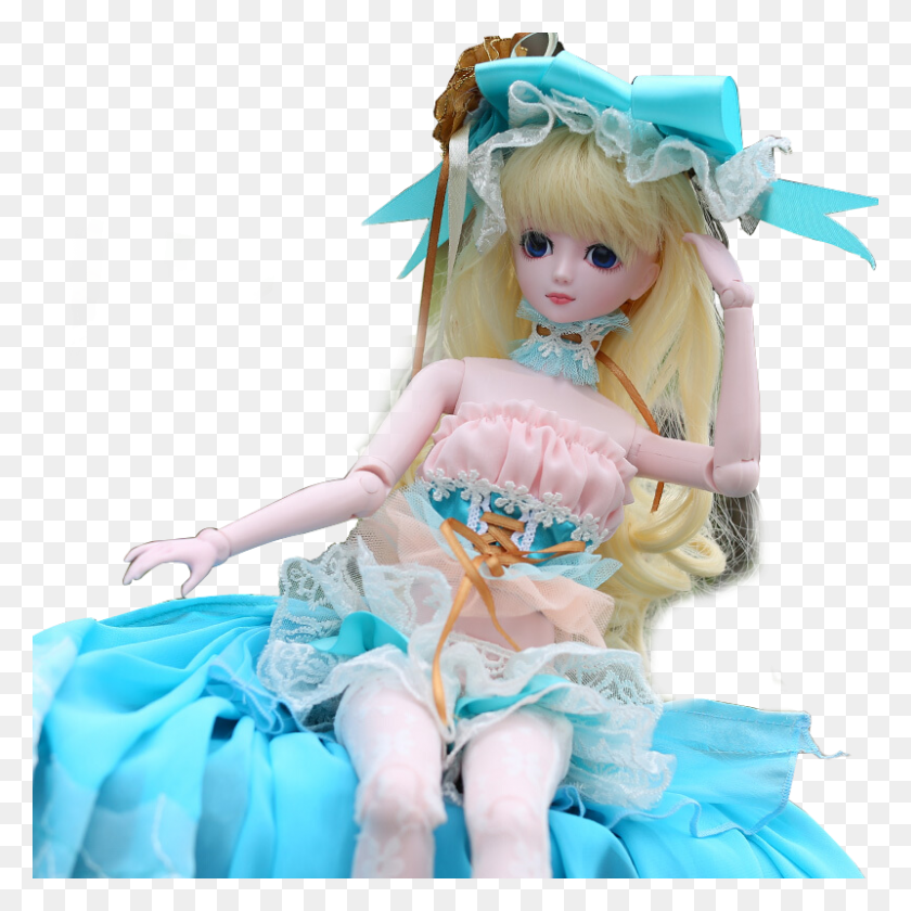 800x800 Descargar Png Ye Luoli Doll Joint Movable Pavo Real Noche Lolly Joint Barbie, Juguete, Persona, Humano Hd Png