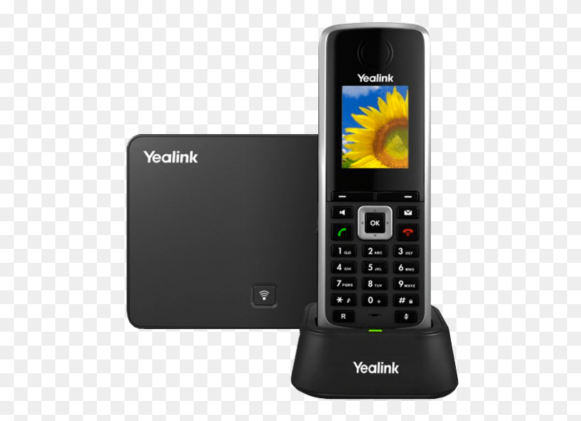 488x549 Yealink Dect Business Voip Phone Yealink, Mobile Phone, Electronics, Cell Phone HD PNG Download