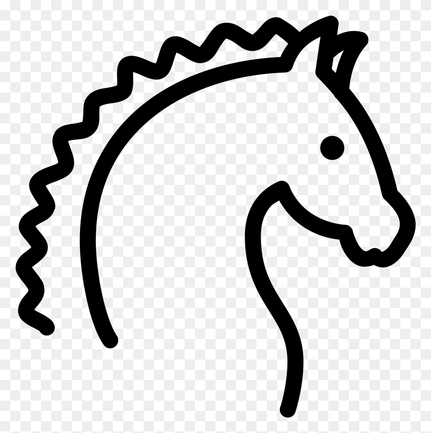 1585x1593 Year Of Horse Icon Cavalo Icone, Gray, World Of Warcraft HD PNG Download