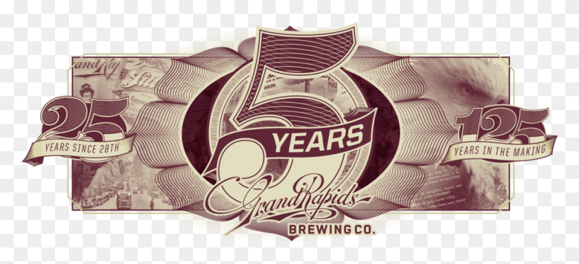 965x401 Year Web Facebook Banner Grand Rapids Brewing Company, Label, Text, Advertisement HD PNG Download