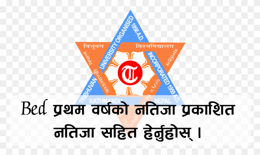 1201x680 Years B Tribhuvan University Logo, Symbol, Star Symbol, Text HD PNG Download