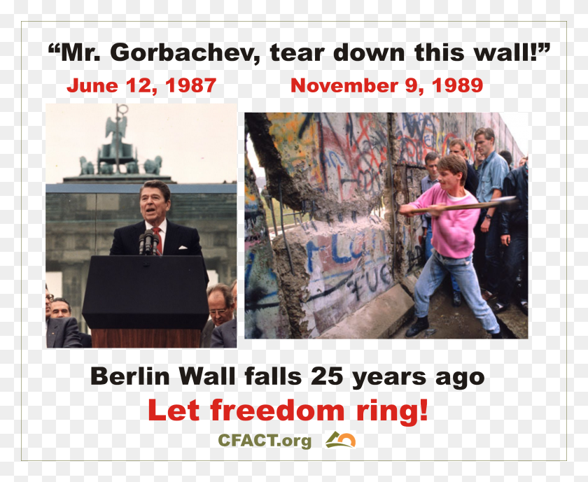 2713x2189 Years Berlin Wall Falls Photo Caption, Person, Human, Crowd Descargar Hd Png