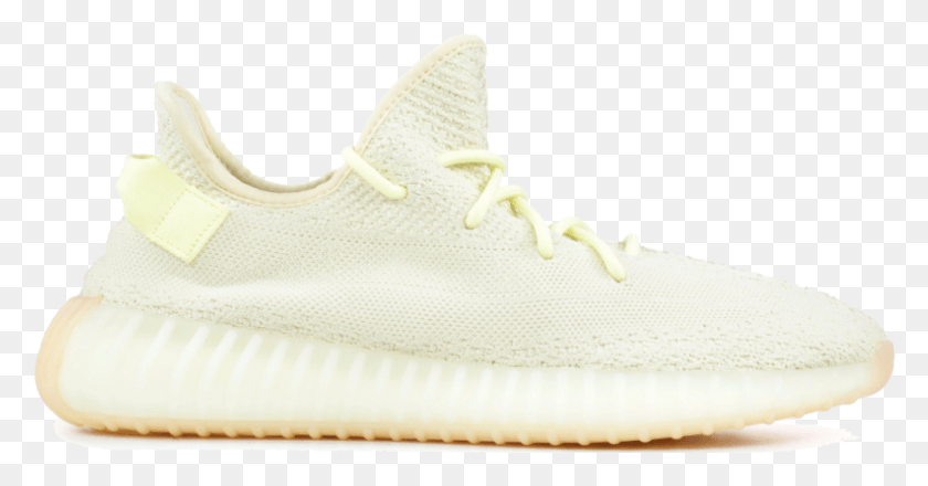 989x483 Yeezy Boost 350 Butter, Clothing, Apparel, Shoe HD PNG Download