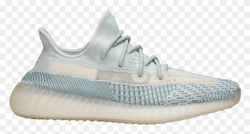 851x425 Yeezy Boost 350 V2 Cloud White, Shoe, Footwear, Clothing HD PNG Download