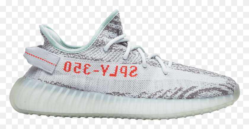 852x410 Yeezy V2 Black Pink Yeezy Boost Blue Tint, Shoe, Footwear, Clothing HD PNG Download