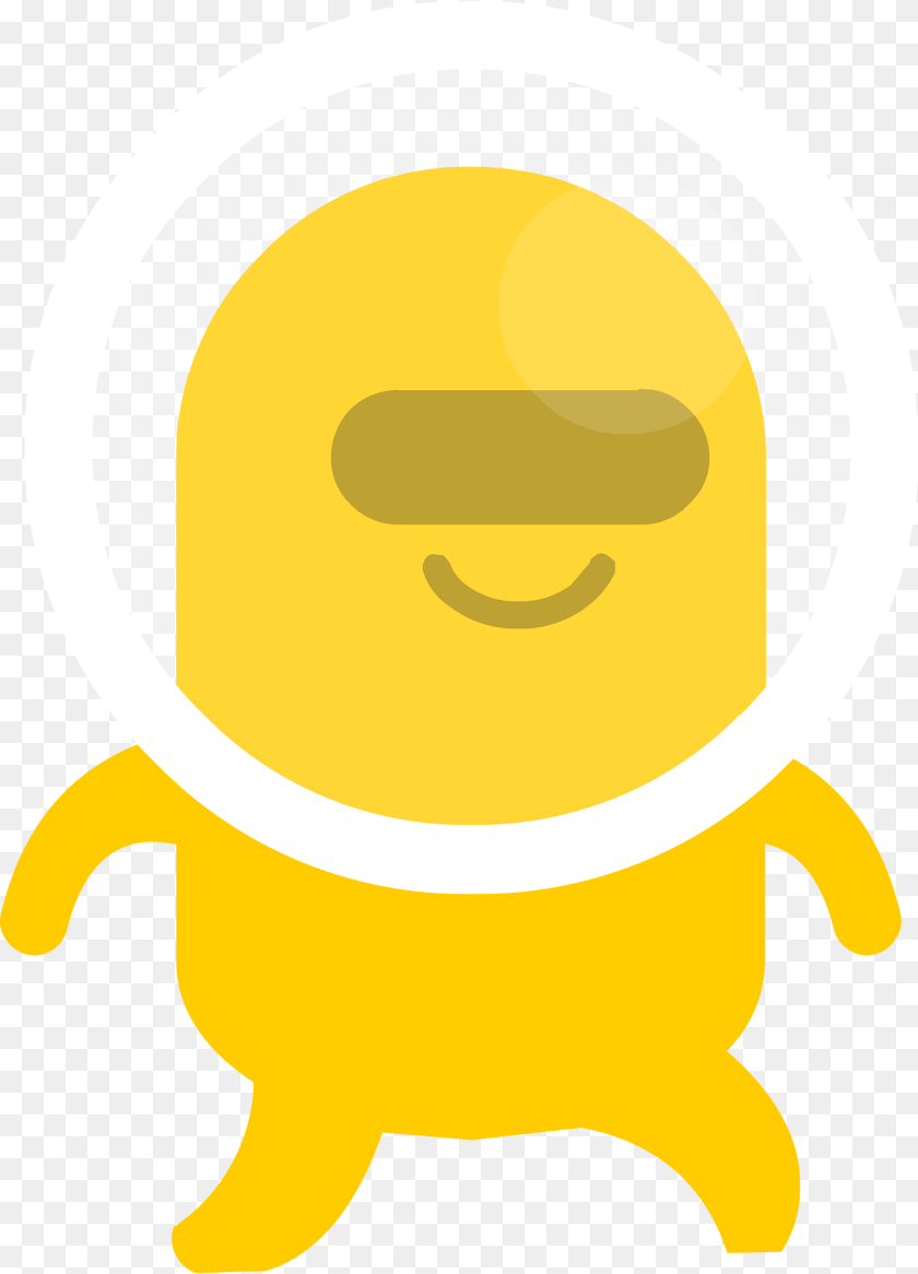 Yellow Alien Baby, Person Clipart PNG