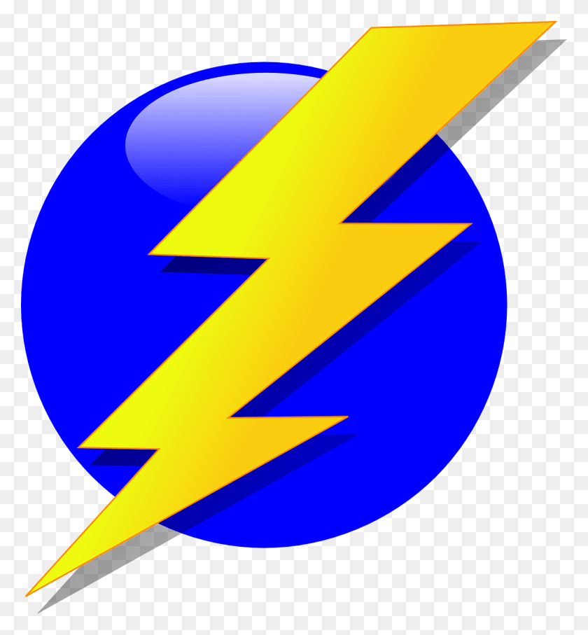 1178x1280 Yellow And Blue Lighting Bolt, Symbol, Logo, Trademark HD PNG Download