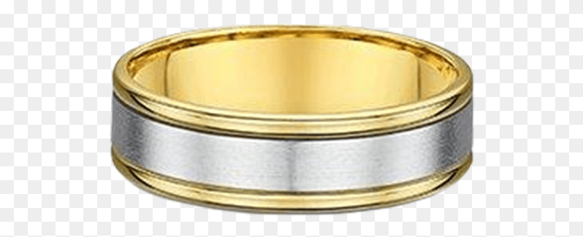 528x282 Yellow And White Gold Blend Ring Bangle, Tin, Jewelry, Accessories HD PNG Download