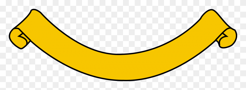 2400x763 Yellow Banner Photo Banner Icon, Banana, Fruit, Plant HD PNG Download
