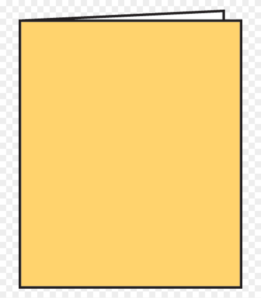 721x901 Yellow Blank Book Image Parallel, Text, Rug, Meal HD PNG Download