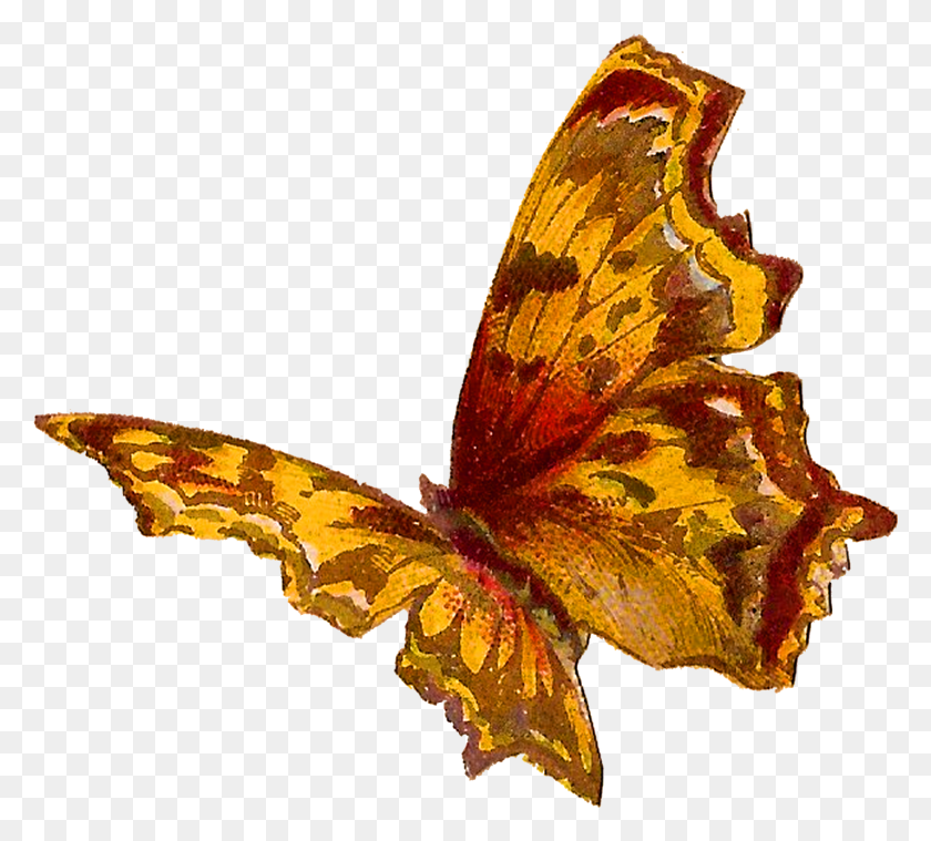 1428x1281 Yellow Butterfly Image Butterfly Painting, Insect, Invertebrate, Animal HD PNG Download