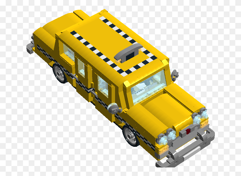 658x555 Yellow Cab Taxi Model Car, Vehicle, Transportation, Wheel HD PNG Download