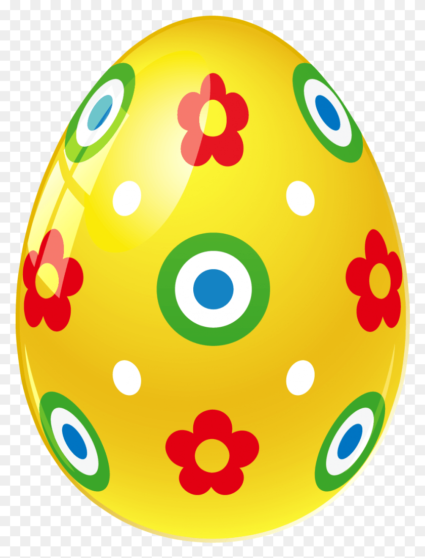 924x1236 Yellow Clipart Easter Egg Easter Egg, Food, Egg HD PNG Download