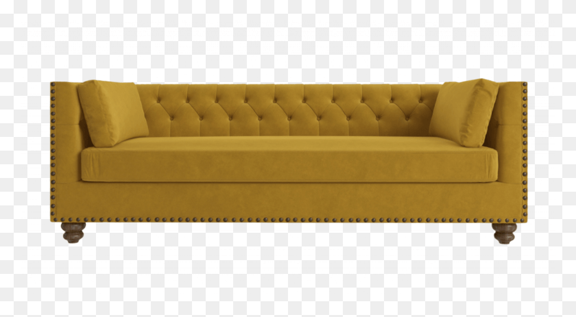 1024x530 Yellow Couch Fresh Florence Velvet Chesterfield 3 Seater Transparent Circular Sofa, Furniture, Foam HD PNG Download