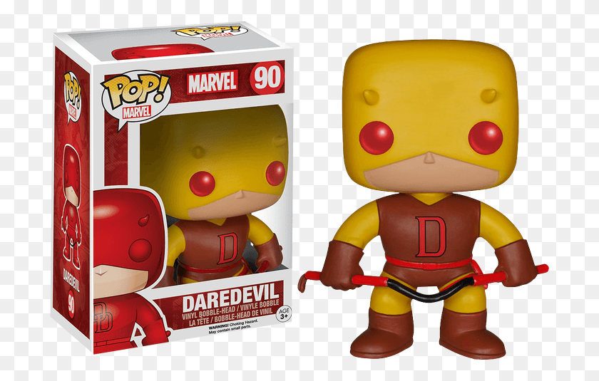 700x475 Yellow Daredevil Pop, Toy, Robot, Figurine HD PNG Download