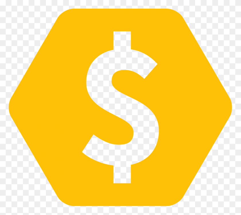 998x880 Желтый Знак Доллара Логотип Nimiq, Число, Символ, Текст Hd Png Скачать