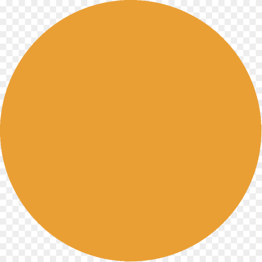Yellow Dot Yellow Filled Circle, Texture Sticker PNG