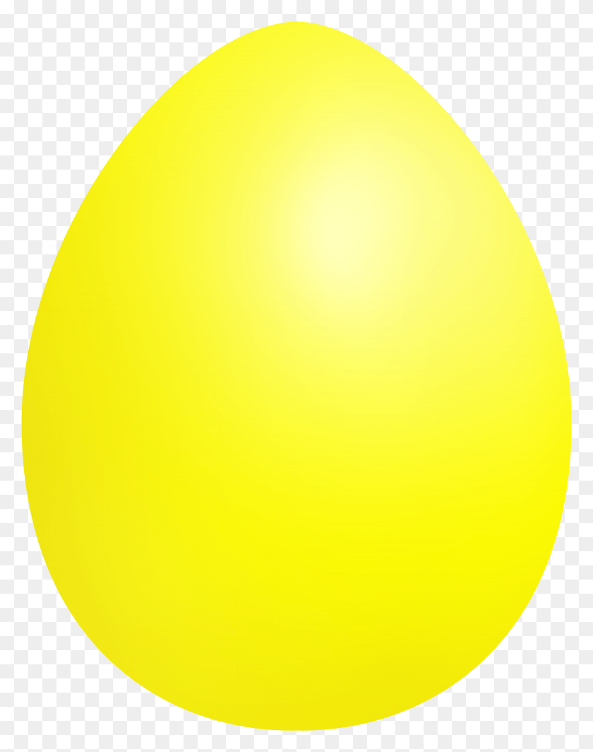 3824x4926 Yellow Easter Egg Clip Art Punto Amarillo, Food, Egg, Balloon HD PNG Download